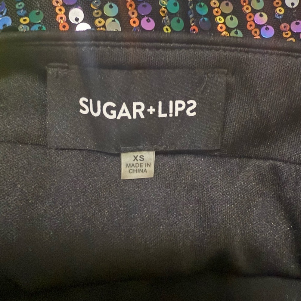 Sugarlips Multicolor Sequin Mini Skirt - Picture 3 of 3